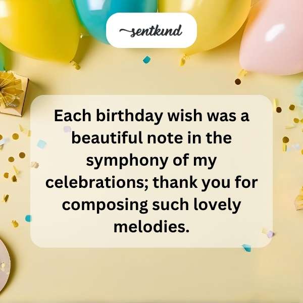 Grateful for the heartfelt notes that made my birthday special.