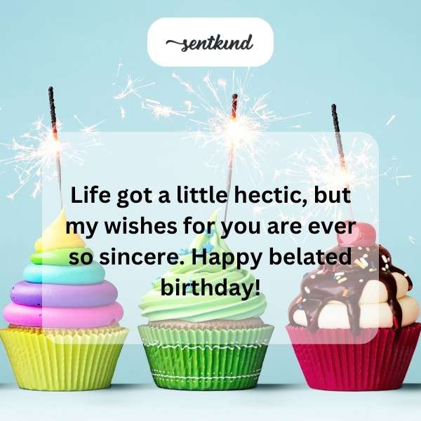 Delayed Celebratory Greetings