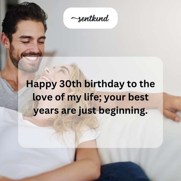 Celebrating a milestone year with loving birthday wishes.