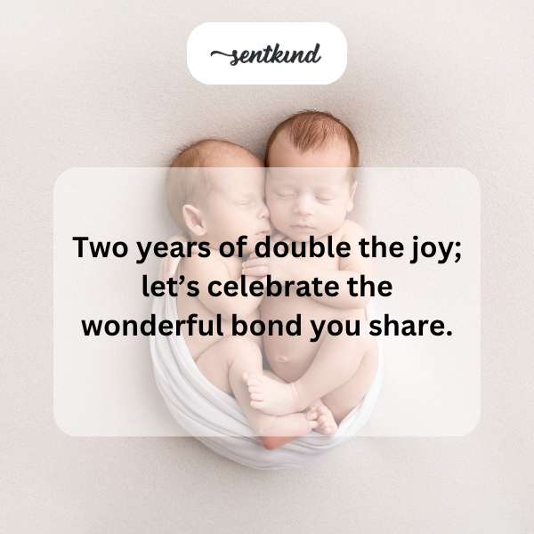 Second anniversary of shared happiness celebrations.