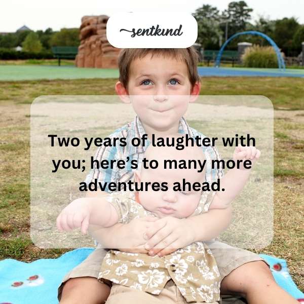 Celebrating two joyful years and looking forward to many more.