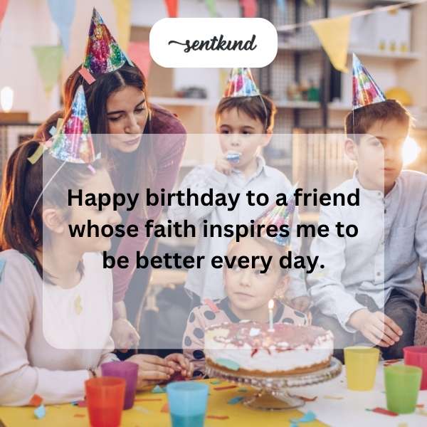 Spiritual birthday greetings for a dear friend.