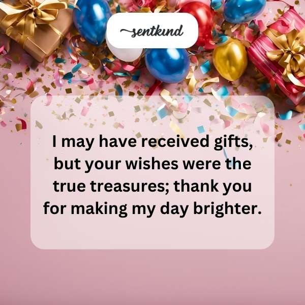 Grateful for all the thoughtful messages that made my birthday special.