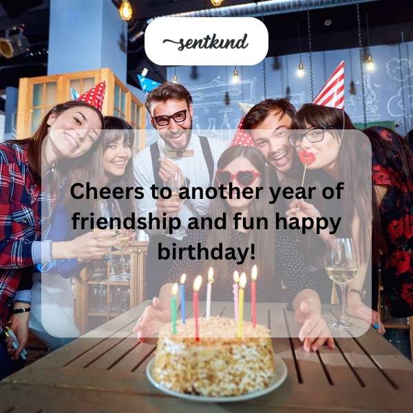 Celebrating another year of joyful friendships and birthdays.