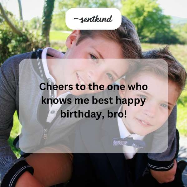 A heartfelt birthday message for your closest friend.