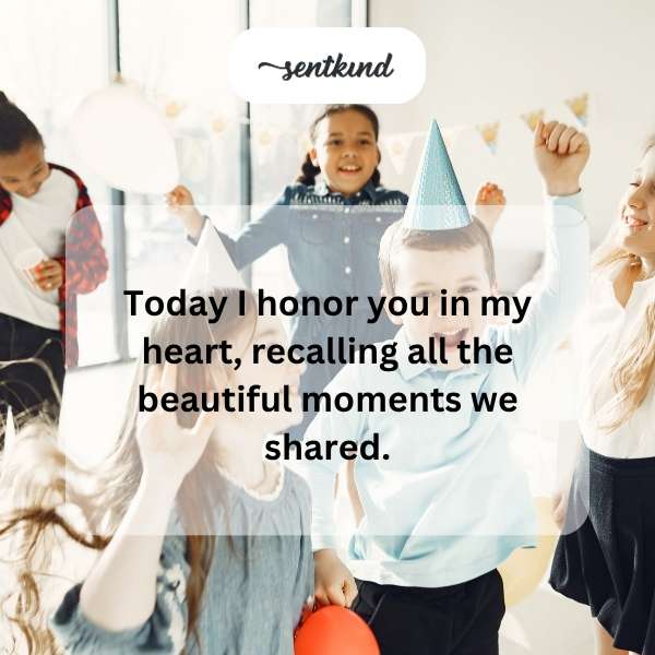 Celestial birthday messages to remember a loved one.