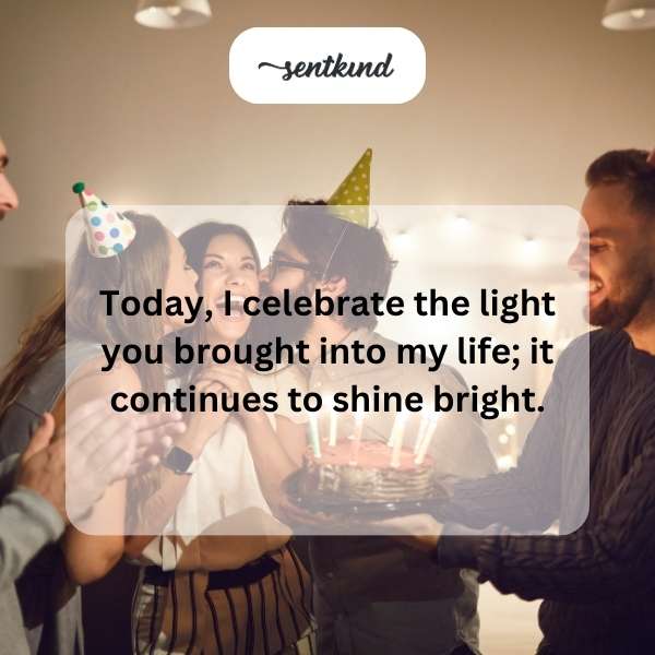 Celestial birthday wishes for a loved one in heaven.