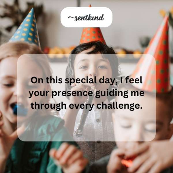 Celestial birthday messages for loved ones beyond.
