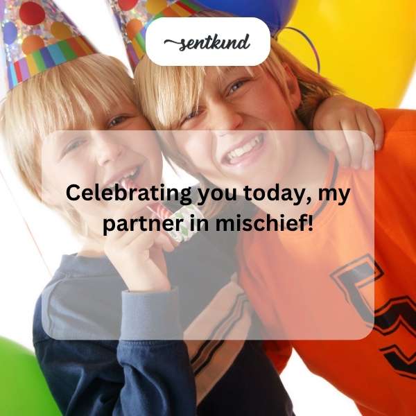 Joyful birthday greetings for social media images.