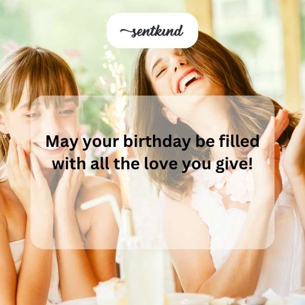 Celebration of a special day with heartfelt wishes.
