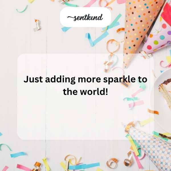 Celebratory social media text for a birthday image.