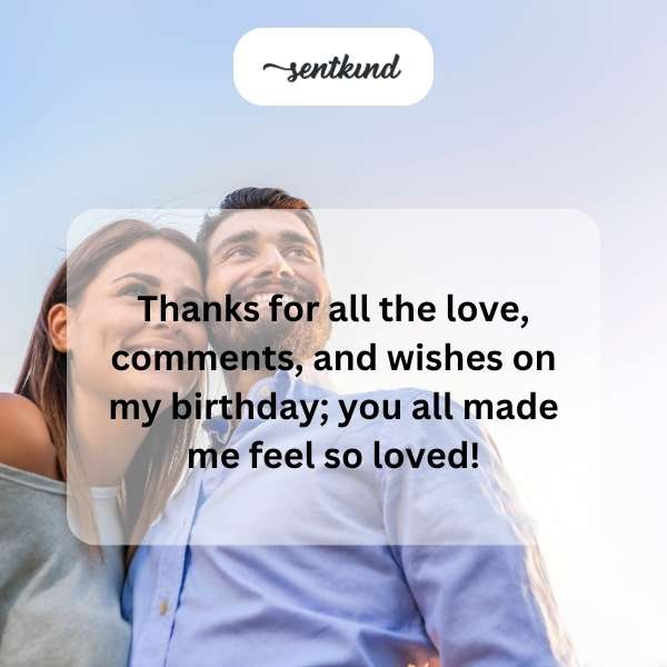Grateful for the heartfelt birthday messages!