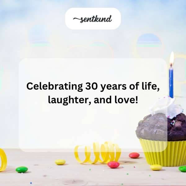 Captions for celebrating a milestone birthday.