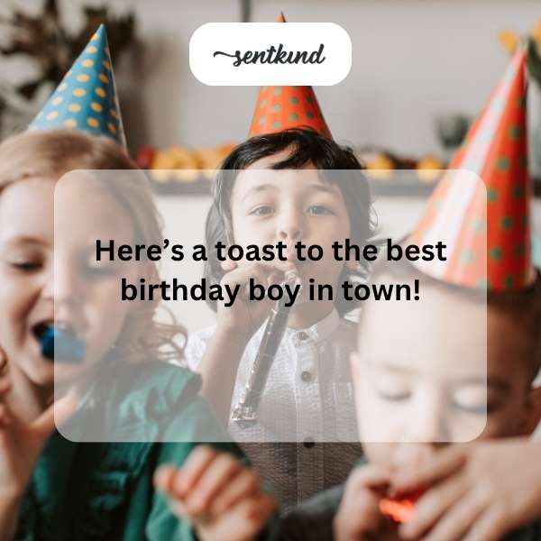 Celebratory message for a special birthday celebration on social media.