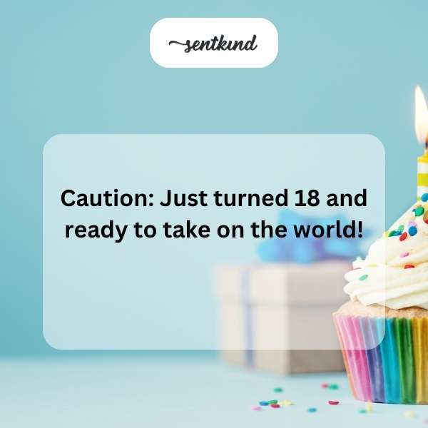 Celebrating a milestone birthday with youthful enthusiasm.