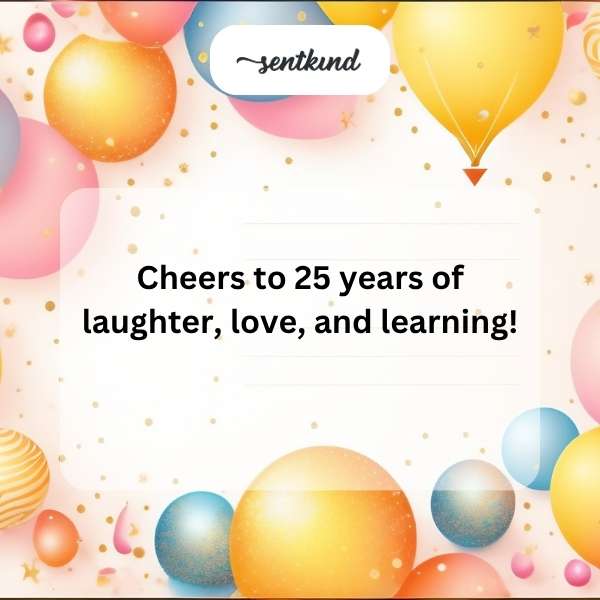 Celebrating a milestone of joy and wisdom.
