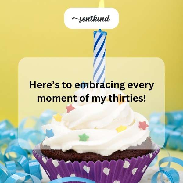 Image description: Celebrating a milestone birthday with joy and gratitude.