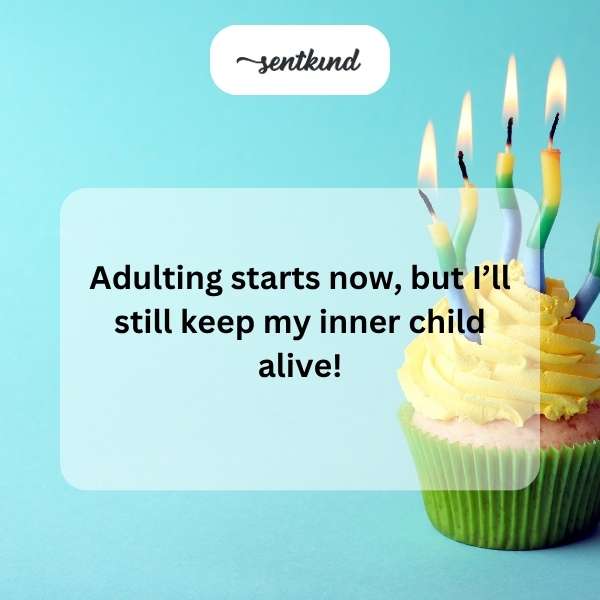 Celebrating another year of life while embracing youthful joy.