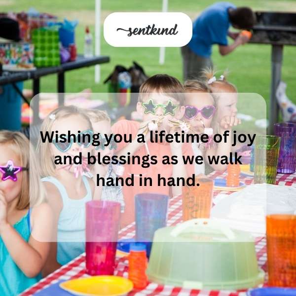 Spiritual blessings for a joyous birthday celebration.