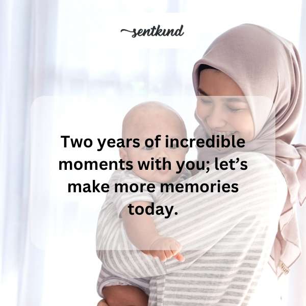 Celebrating two amazing years of cherished moments together.