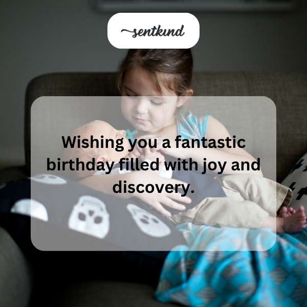 Happy 2nd birthday, brimming with wonder and happiness.