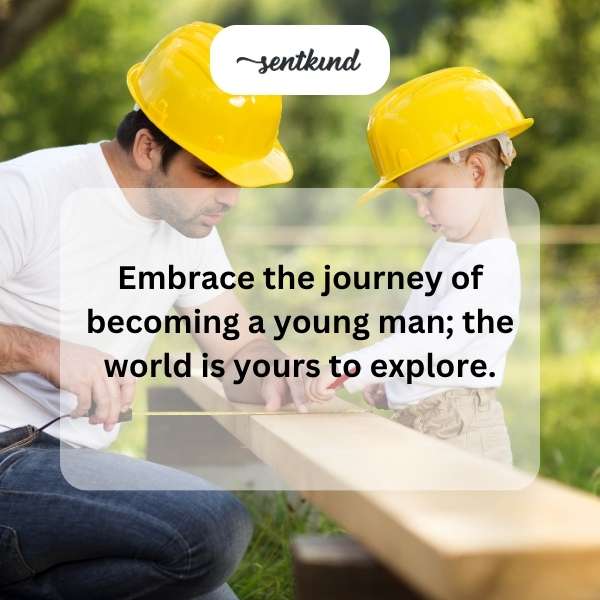 Wishing you an adventurous 16th year as you step into young adulthood.