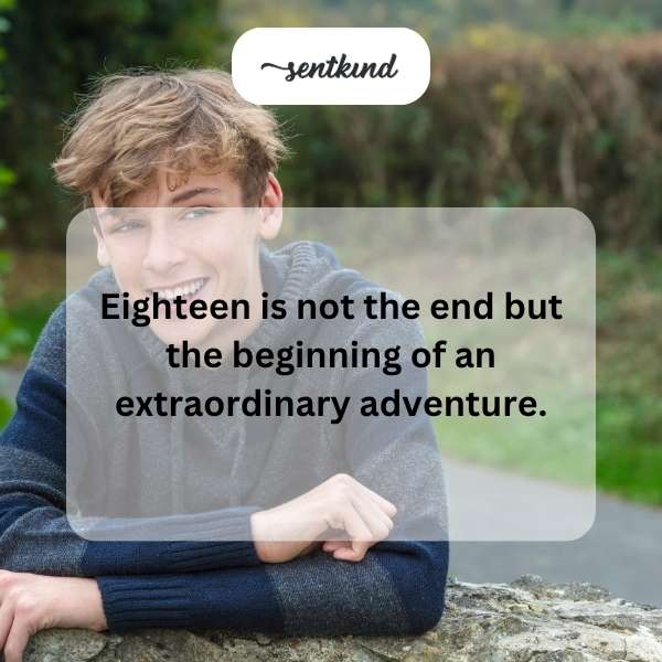 Celebrating the journey to adulthood with adventurous dreams.