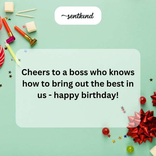 Wishing you a wonderful birthday and acknowledging the priceless direction you provide us.