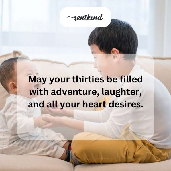 Wishes for an adventurous and joyful decade ahead.