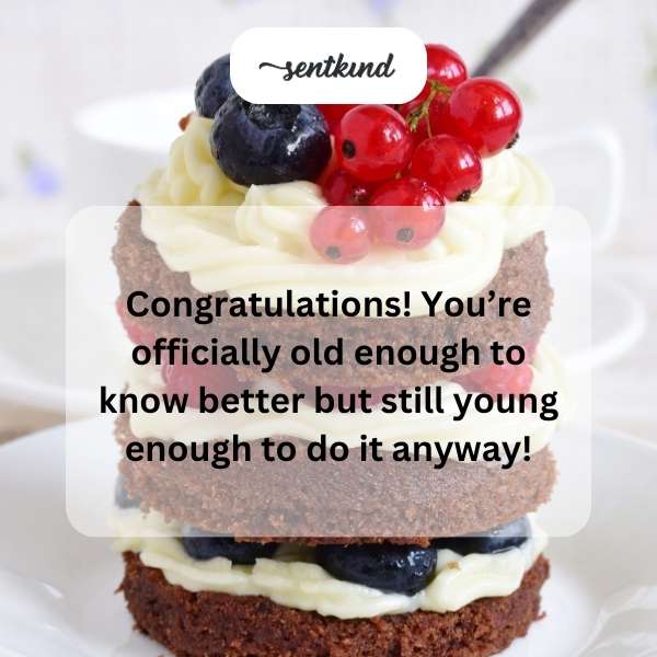 Celebrating the wisdom of maturity with a youthful spirit.