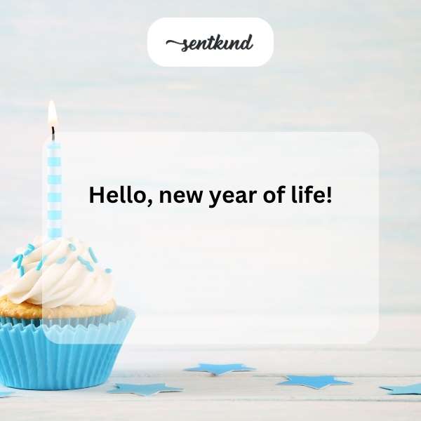 Celebratory image for a personal milestone day.