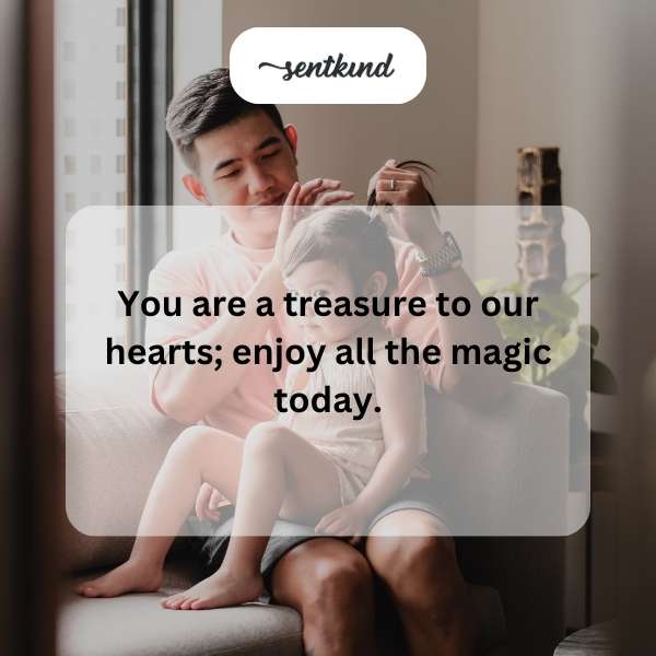 Celebrating your second year with joy and love.