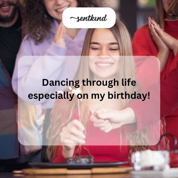 Celebrating another year with joy and dance.