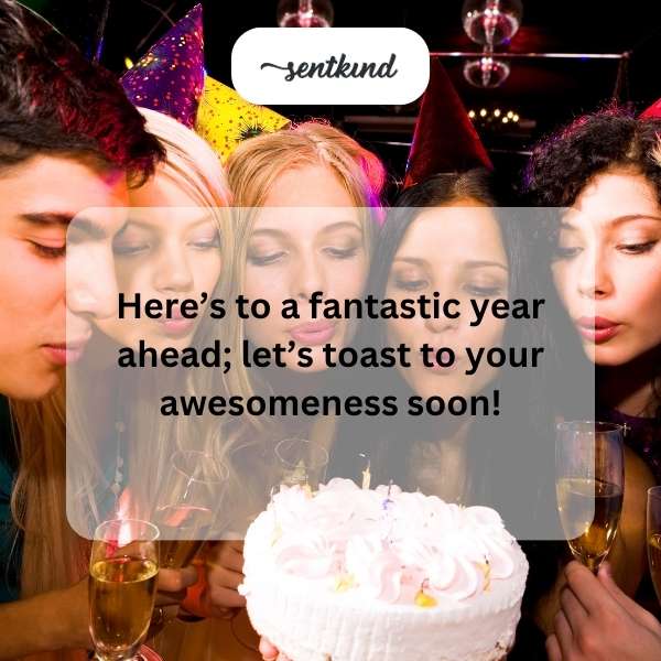 Warm wishes for a wonderful year after your special day.