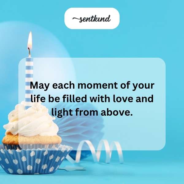 Spiritual blessings for your birthday celebrations.