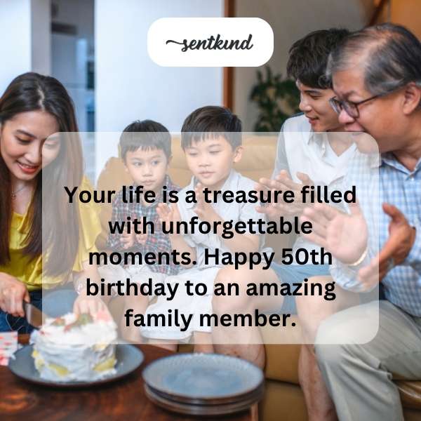 Celebrating a half-century milestone with cherished memories.