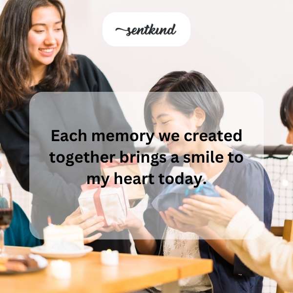Celestial birthday messages for loved ones remembered.