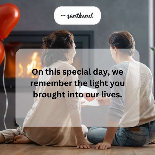 Celestial celebration messages for a loved one's birthday in heaven.