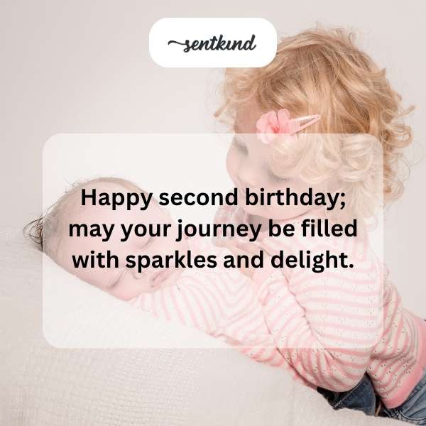 Wishing joy and magic on your 2nd birthday.