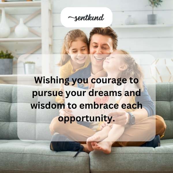 Sweet 16 birthday greetings filled with courage and wisdom.