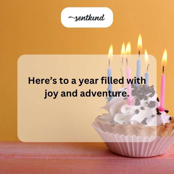 Celebrating 18 years with hopes of joy and new experiences.