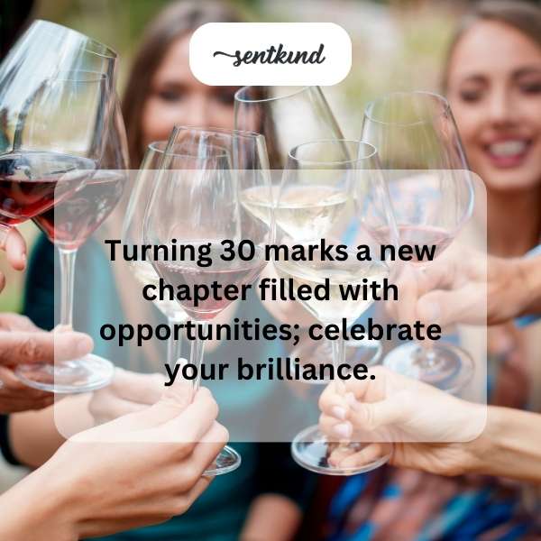 Inspirational sayings for embracing your 30s.