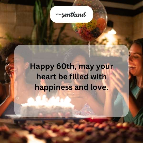 Celebrating six decades with heartfelt joy and affection.