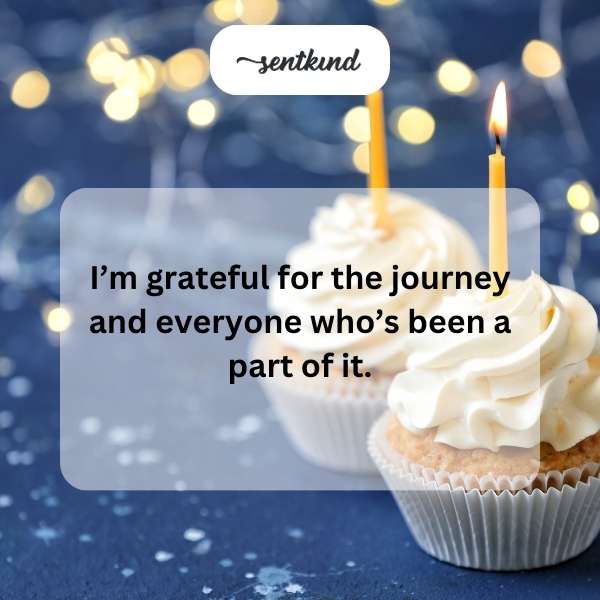 Celebrating another year of life and memories with loved ones.