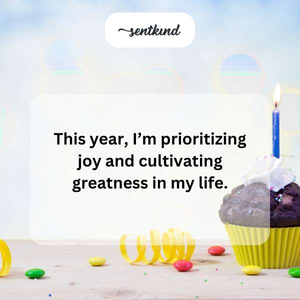 Celebrating another year of life with happiness and growth.