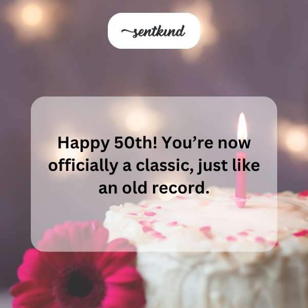 Celebrating a half-century milestone with joy and nostalgia.