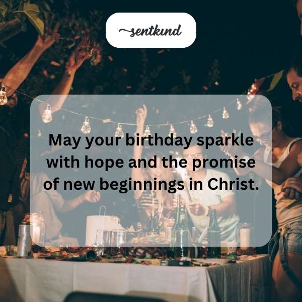 Spiritual blessings for a joyous birthday celebration.