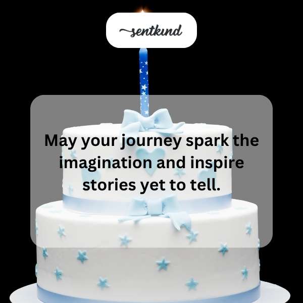 Wishing you a 50th birthday filled with creativity and new adventures.