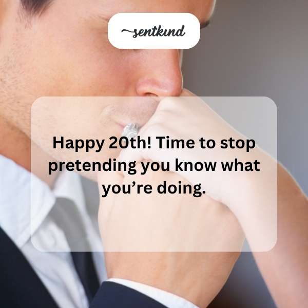 Celebrating two decades of life with heartfelt wishes.