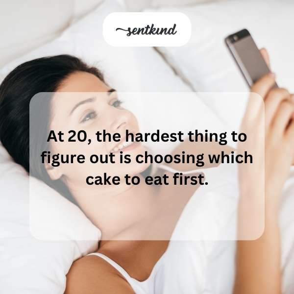 Celebrating two decades with sweet decisions.